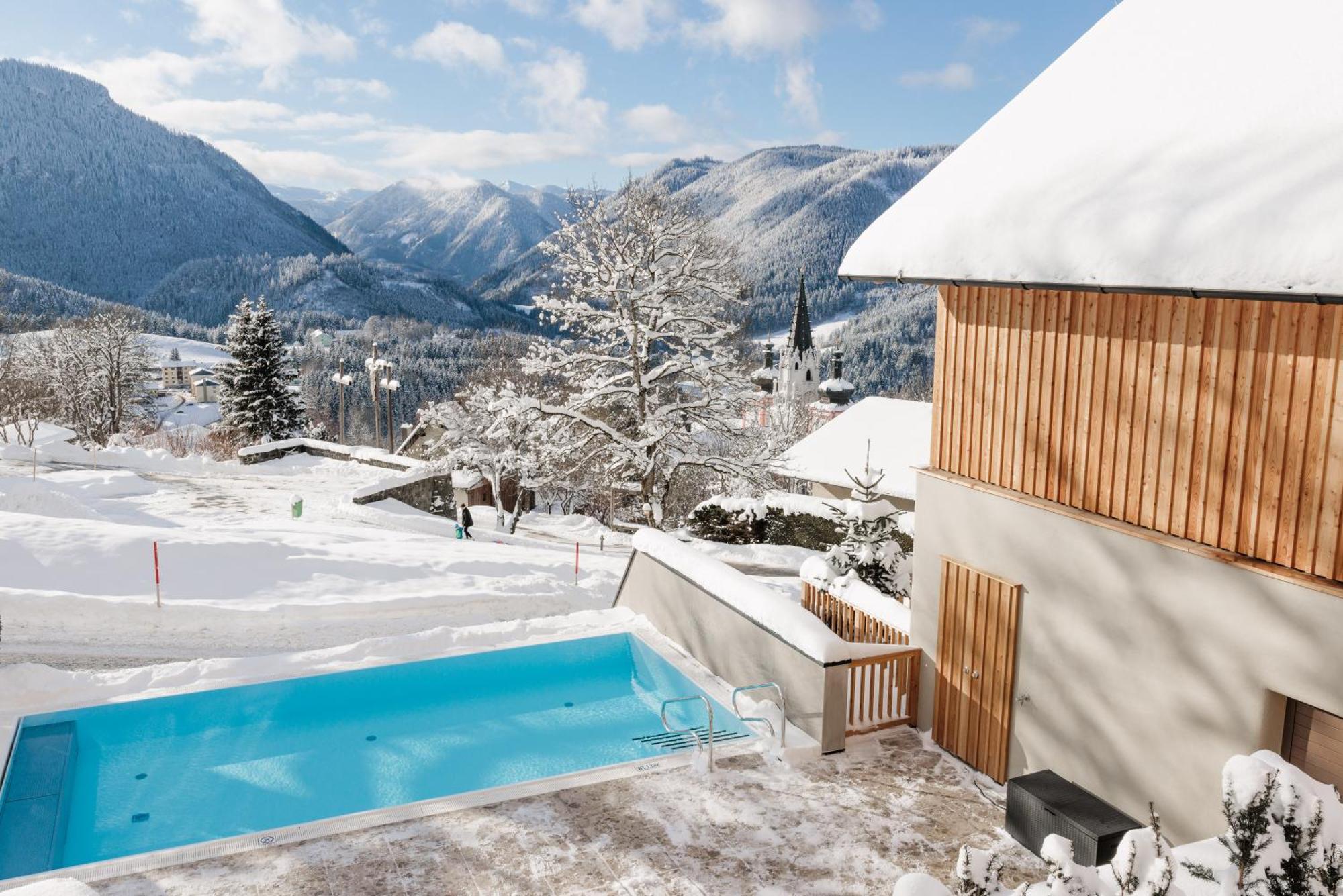 Hideaway Hotel Montestyria Chalets & Suiten Mariazell Buitenkant foto