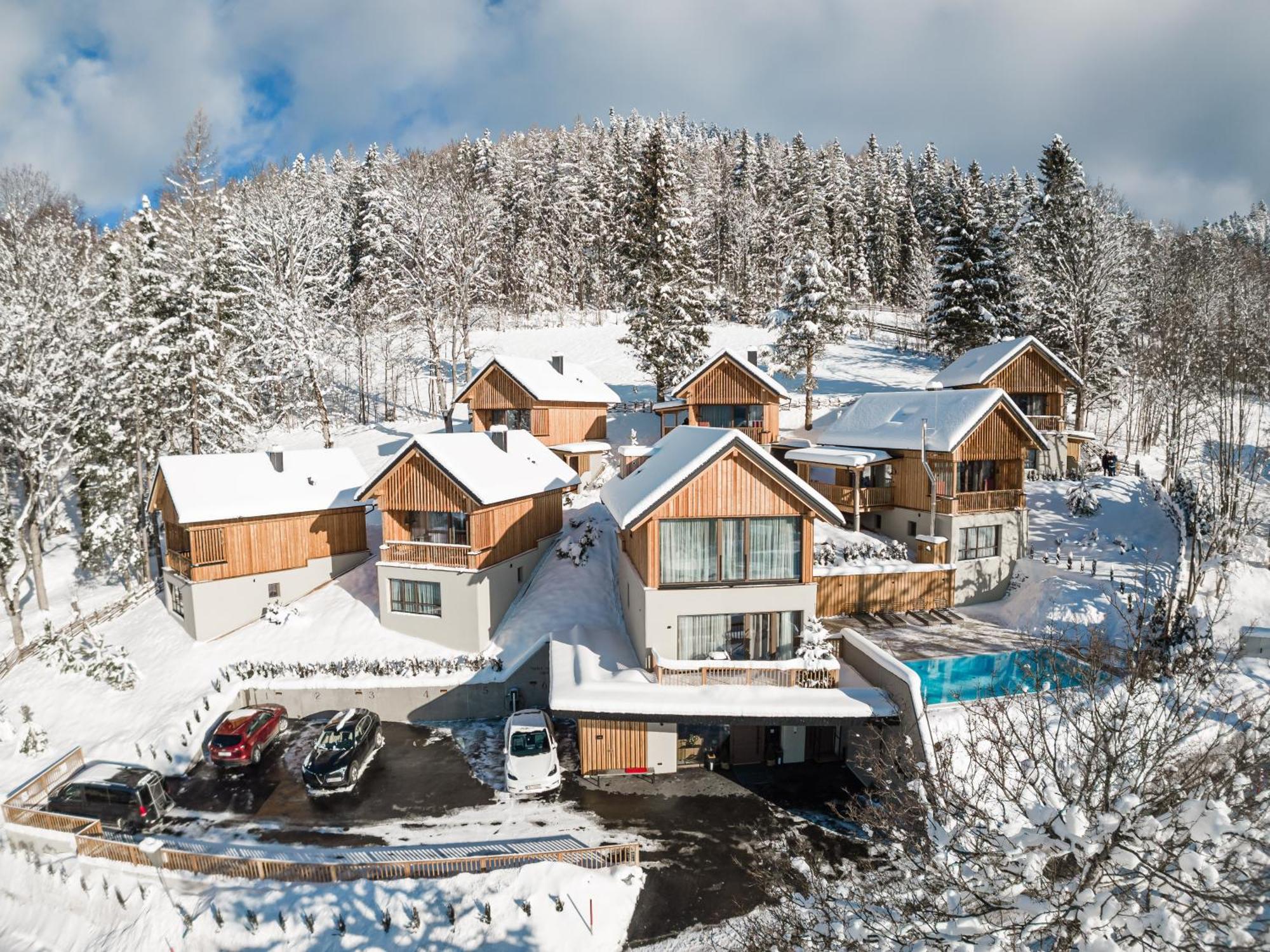 Hideaway Hotel Montestyria Chalets & Suiten Mariazell Buitenkant foto