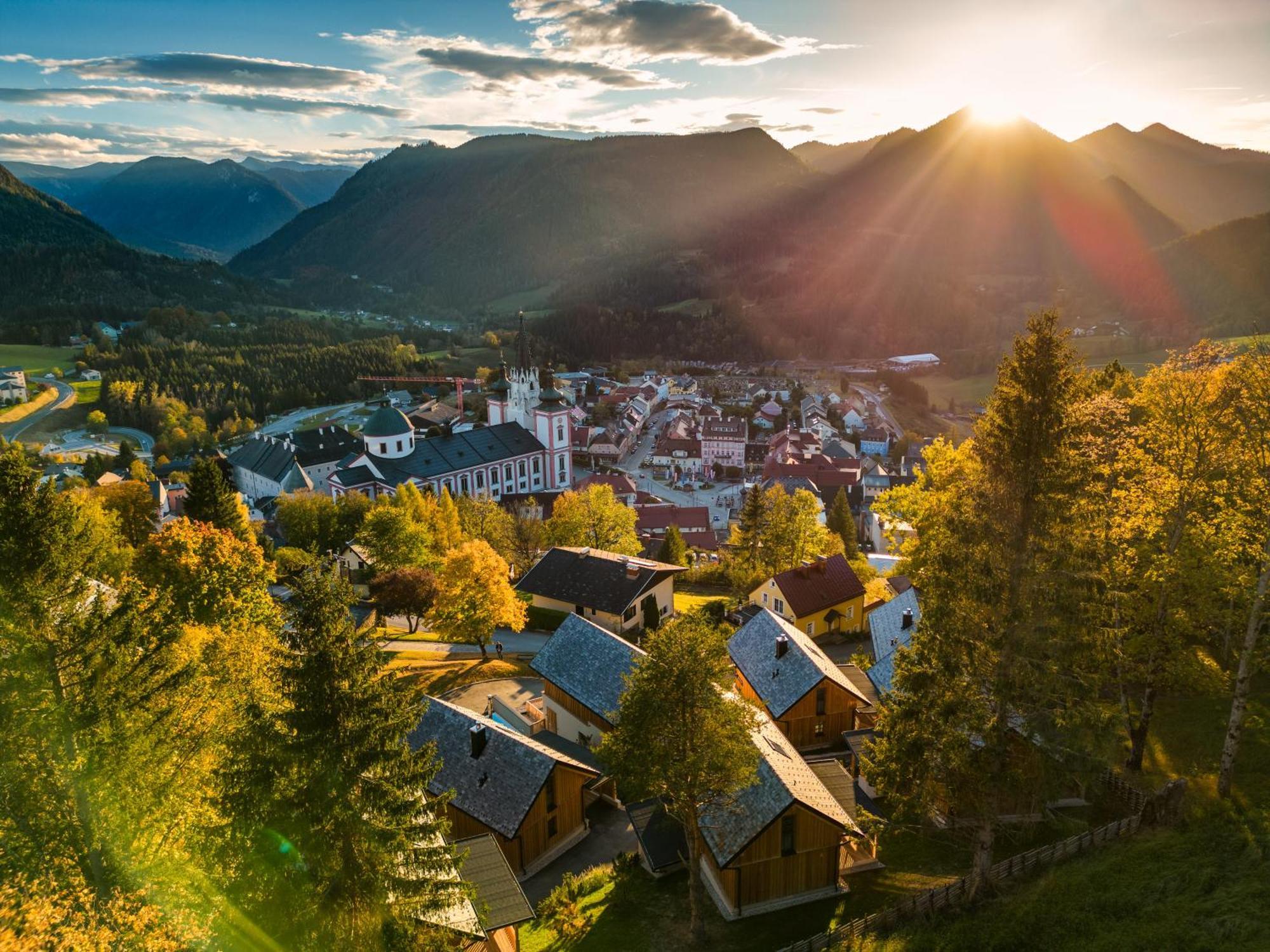 Hideaway Hotel Montestyria Chalets & Suiten Mariazell Buitenkant foto